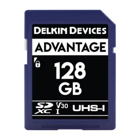 Delkin Devices 128GB Advantage UHS-I SDXC Memory Card