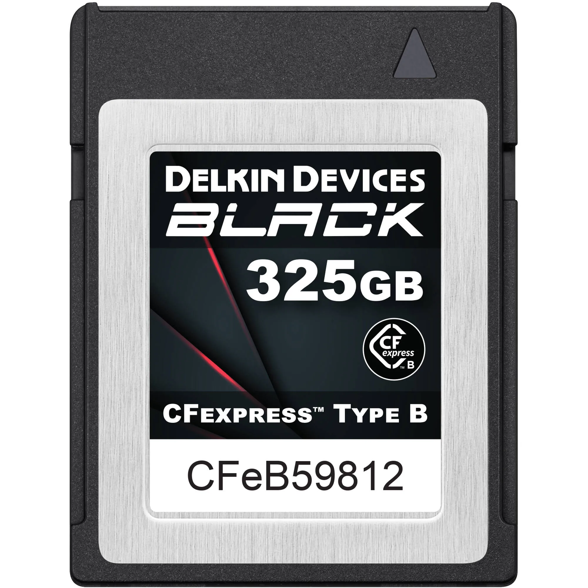 Delkin Devices 325GB BLACK 4.0 CFexpress Type B Memory Card