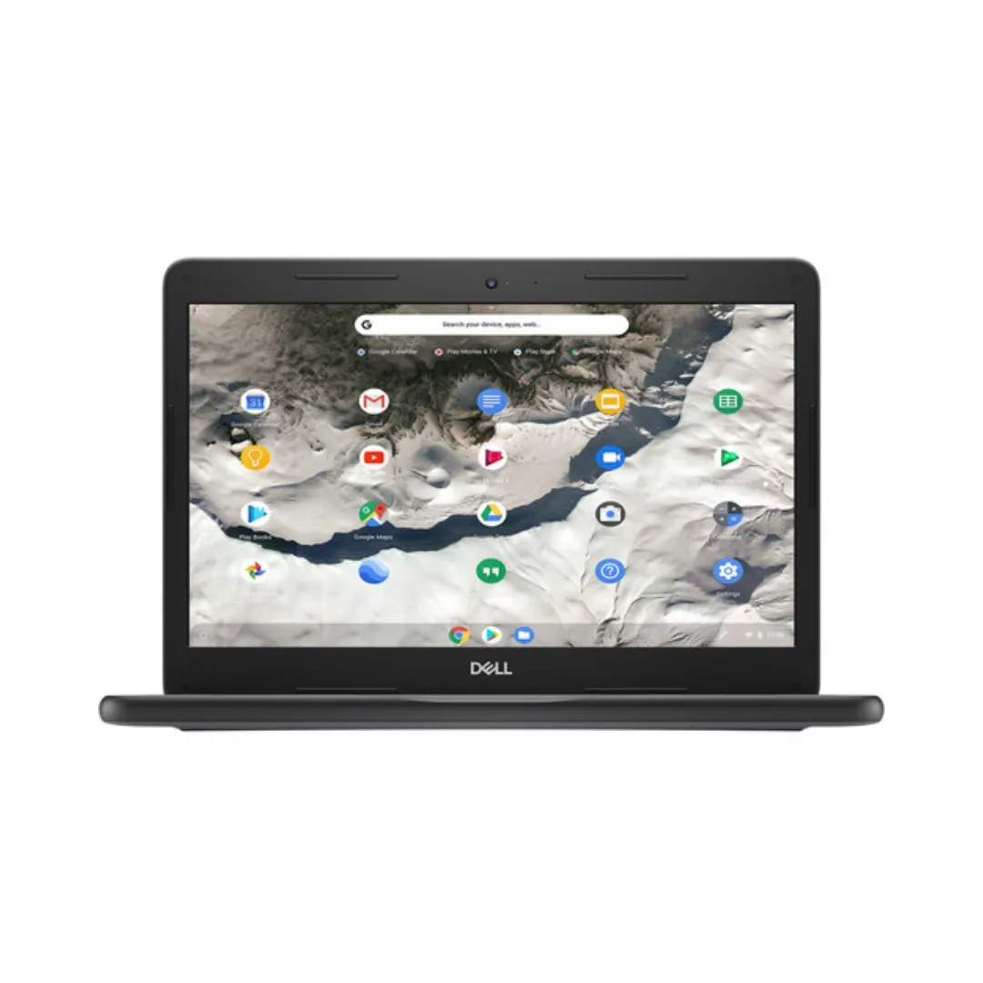 Dell 3400 Chromebook, 14", Intel Celeron N4000, 1.10GHz, 4GB RAM, 32GB eMMC, Chrome OS - Grade A Refurbished