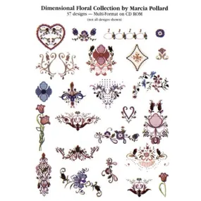 Dimensional Floral Design CD by Inspira