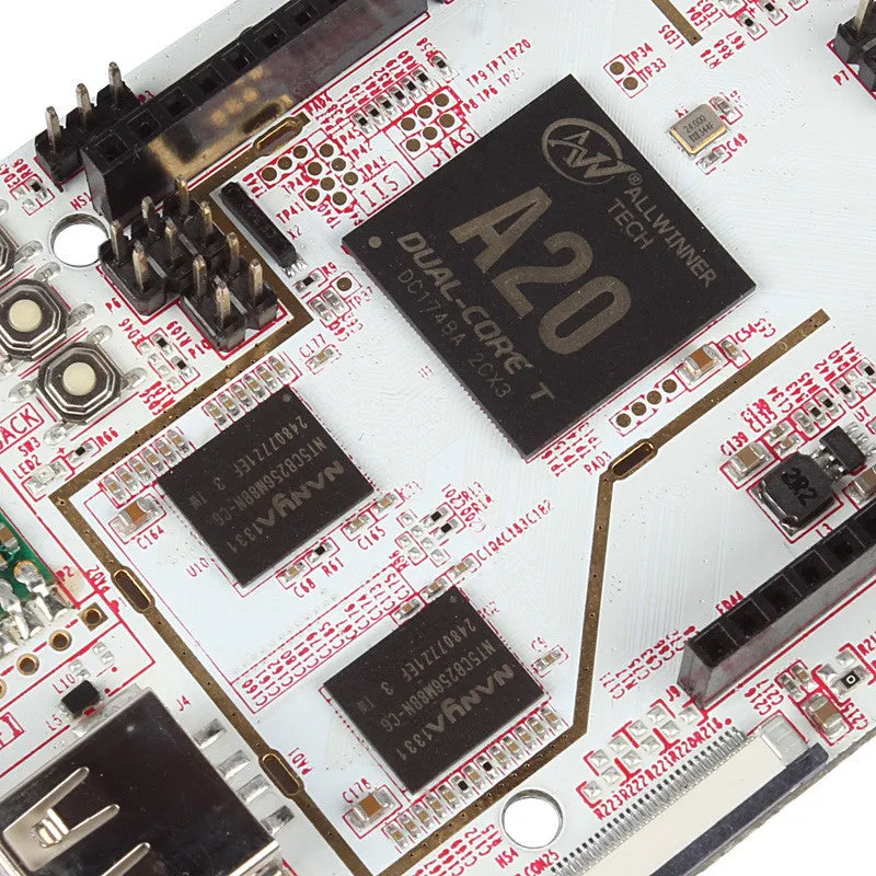 [Discontinued] pcDuino3 1GHz ARM Cortex A7 Dual-Core Allwinner A20 Arduino Interface