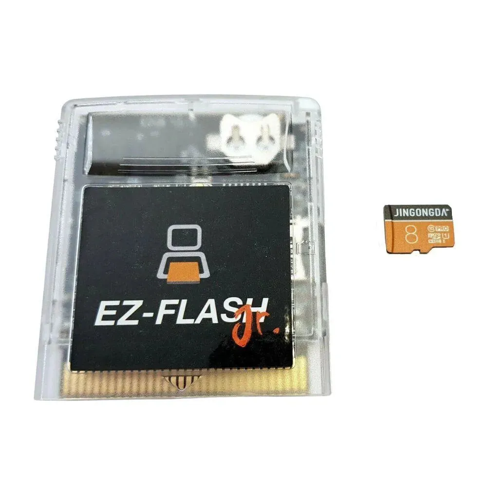 EZGB EZ-FLASH Junior: Multi Game Cartridge for Gameboy GB DMG and Gameboy Colour CGB