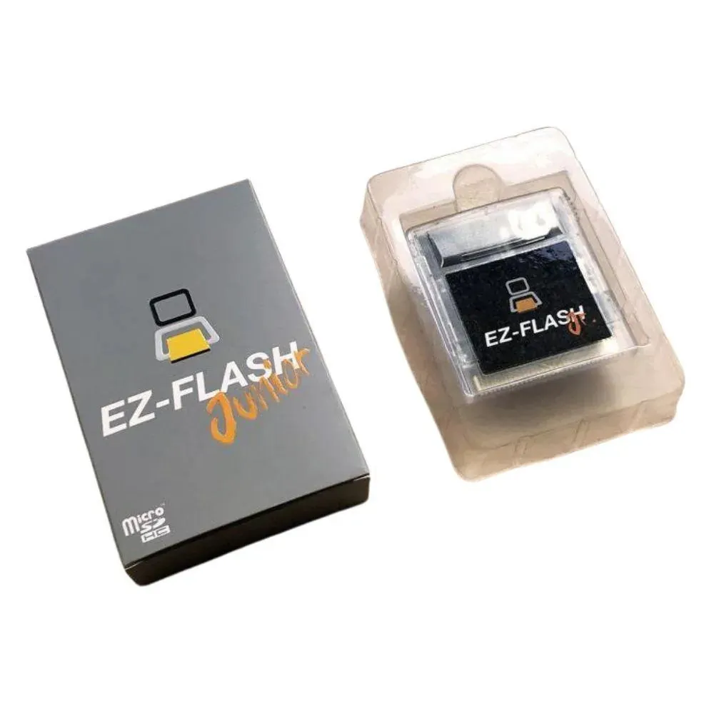 EZGB EZ-FLASH Junior: Multi Game Cartridge for Gameboy GB DMG and Gameboy Colour CGB