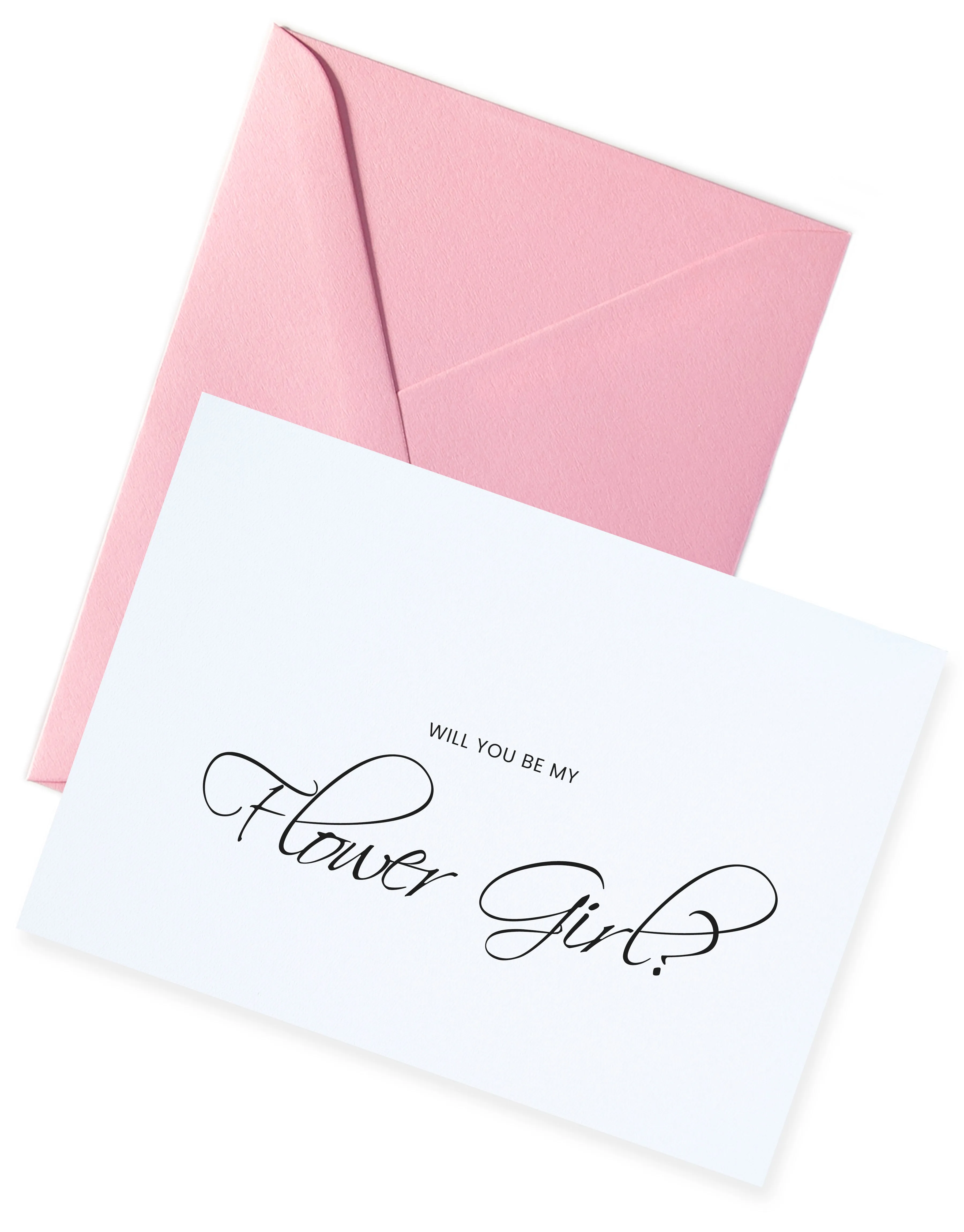 Flower Girl Proposal Card