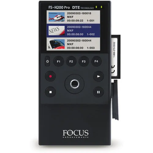 Focus Enhancements FS-H200 Pro Compact Flash DTE Recorder
