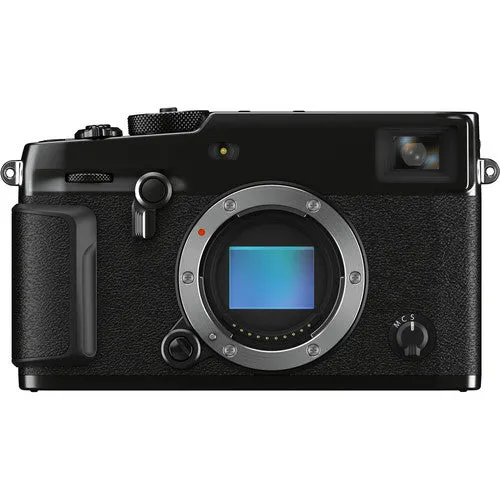 Fujifilm X-Pro3 Wi-Fi Digital Camera with 23mm f/2.0 XF Lens NP-W126 Battery   Charger   Sony 128GB SDXC Card   Case   Tripod   Flash Bundle