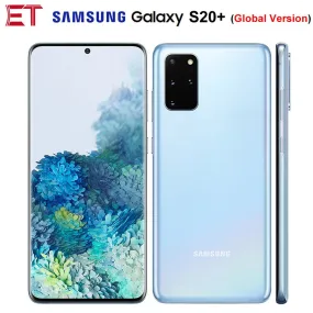 Global Version Samsung Galaxy S20 Plus S20  G985F-DS 4G Mobile Phone 8GB RAM 128GB ROM 6.7"1440x3200p 4500mAh 64MP NFC Android10
