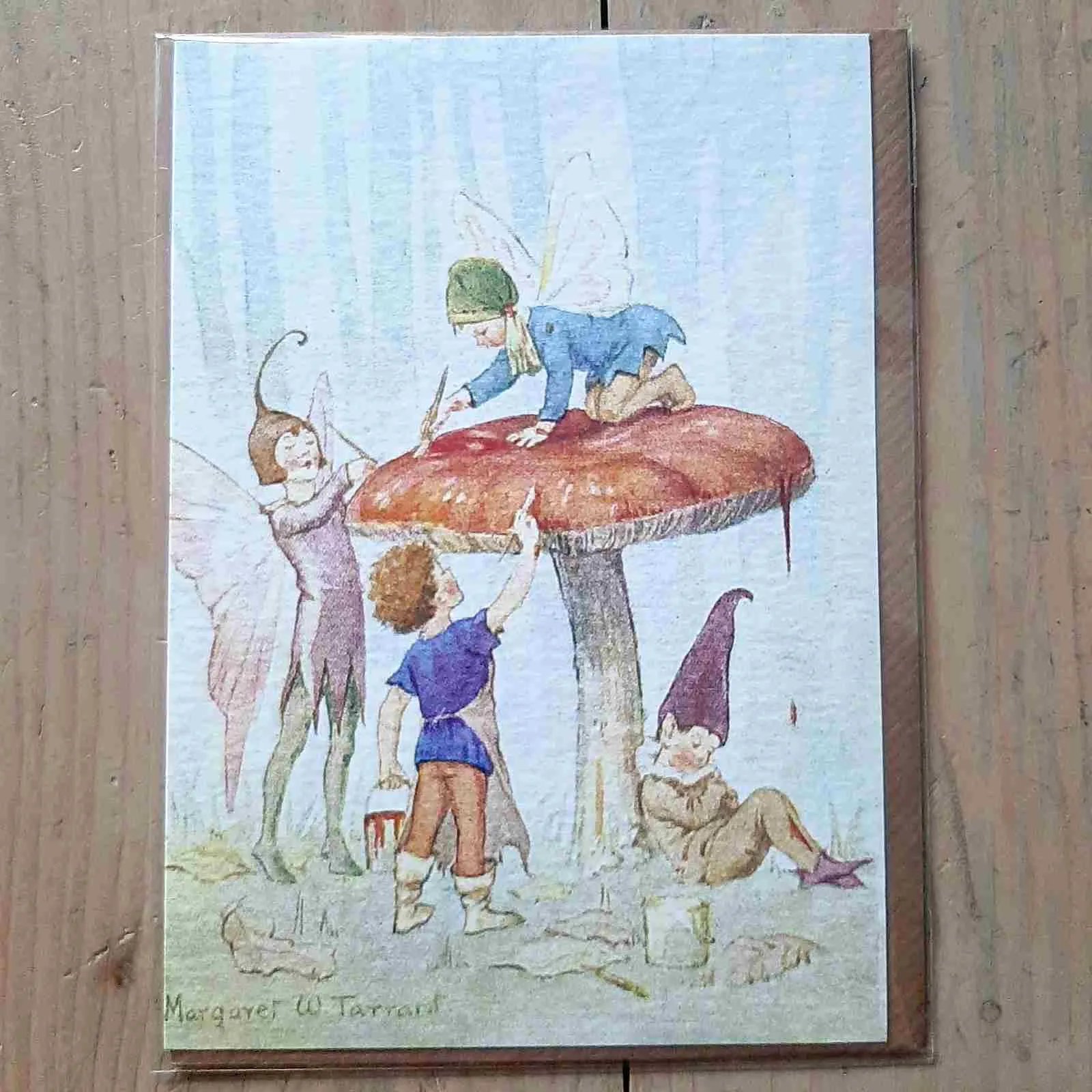 Greeting Card - Toadstool Fairies