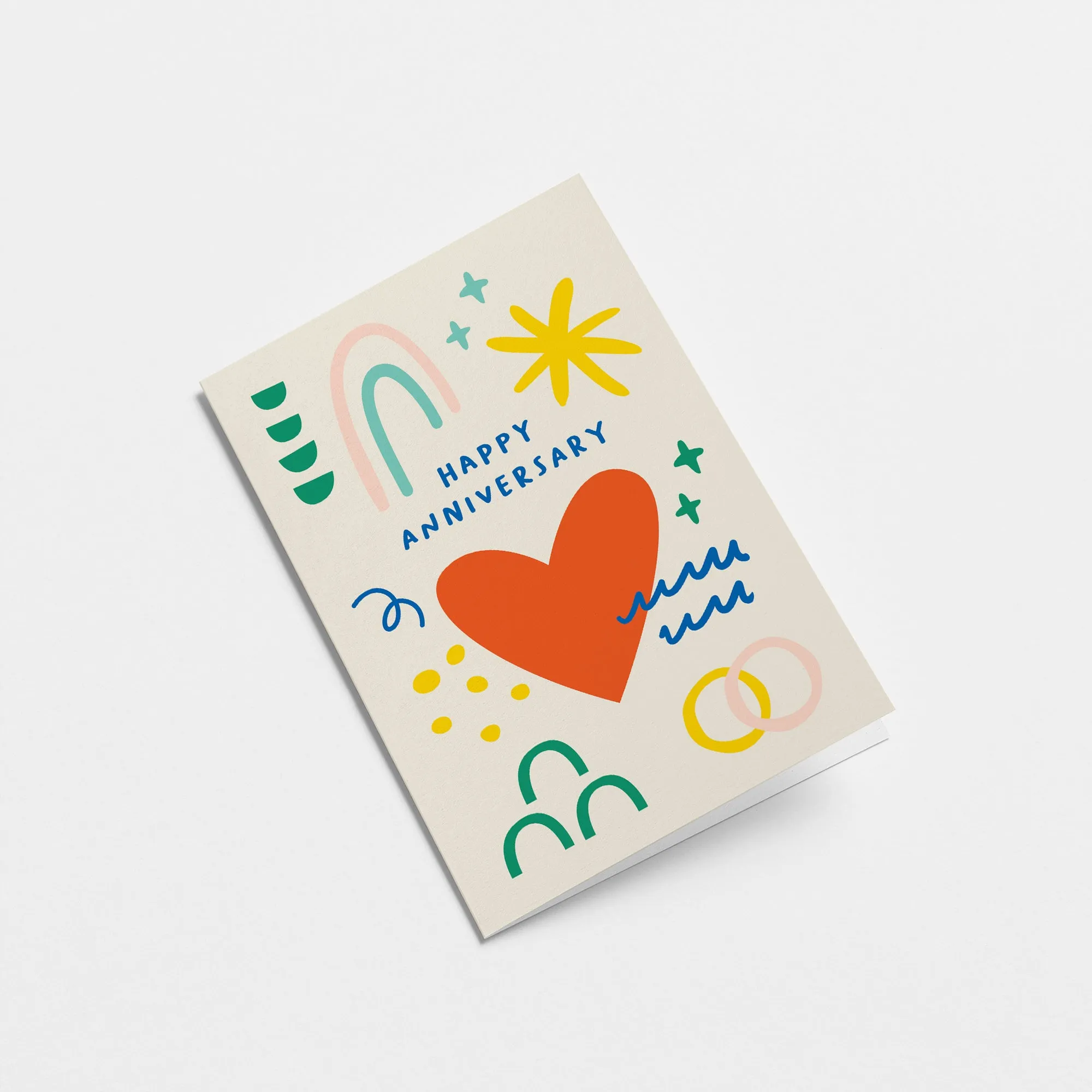 Happy Anniversary Doodle Card