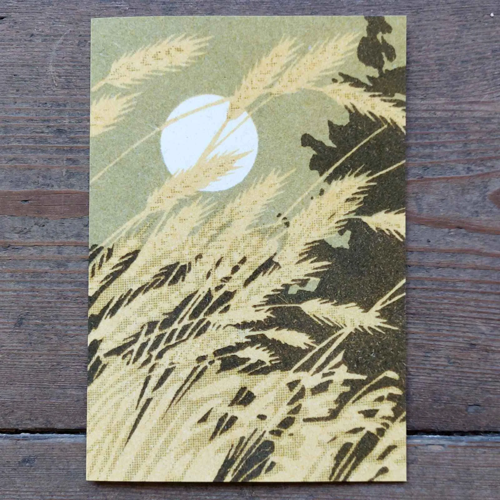 Harvest Moon - Greeting Card