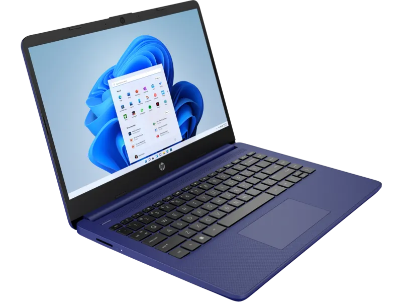 HP Laptop 14s-dq0033na - Intel Quad-Core 8GB RAM 128GB SSD Windows 11 Home 14" HD Screen