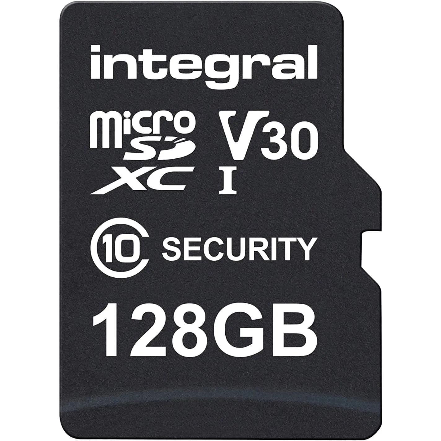Integral Micro SD Security Card 128GB for Dash-Cams, Home Cams, CCTV, Body Cams and Drones. Extended lifetime and reliable recording time after time with High Endurance