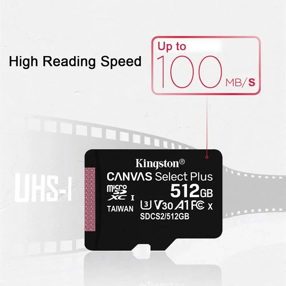 Kingston Canvas Select Plus MicroSD Card: High-Speed Storage Solution for Smartphones