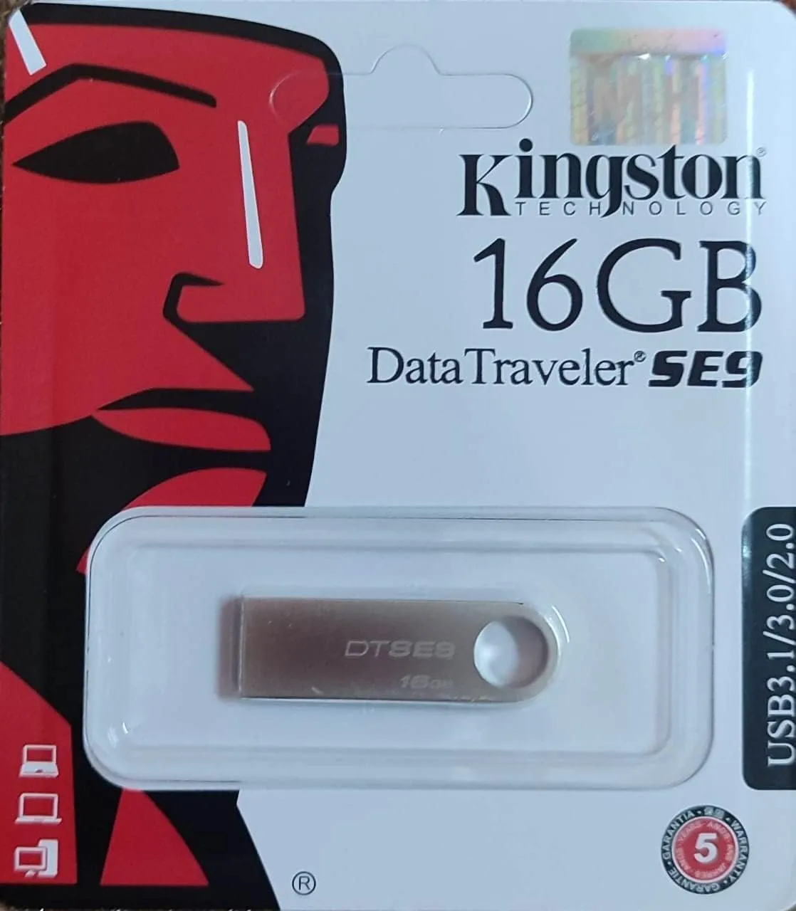 Kingston Metal FlashDisk  Kingston Data Traveler SE9 G2 3.0 Flash Drive - USB 3.0