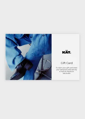 KÄT Studio E-gift Card