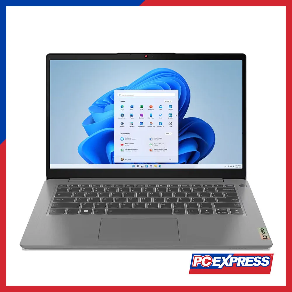 LENOVO IdeaPad 3 14IAU7 Slim 3 (82RJ00DXPH) Intel® Core™  i3 Laptop (Arctic Grey)