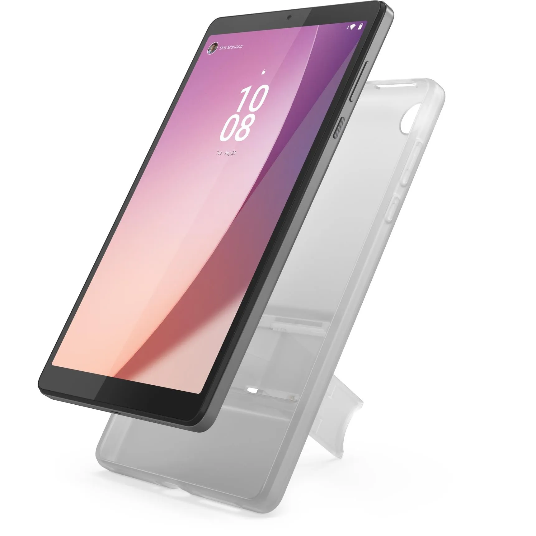 Lenovo M8 (4th Gen) 8" Tablet with Clear Case