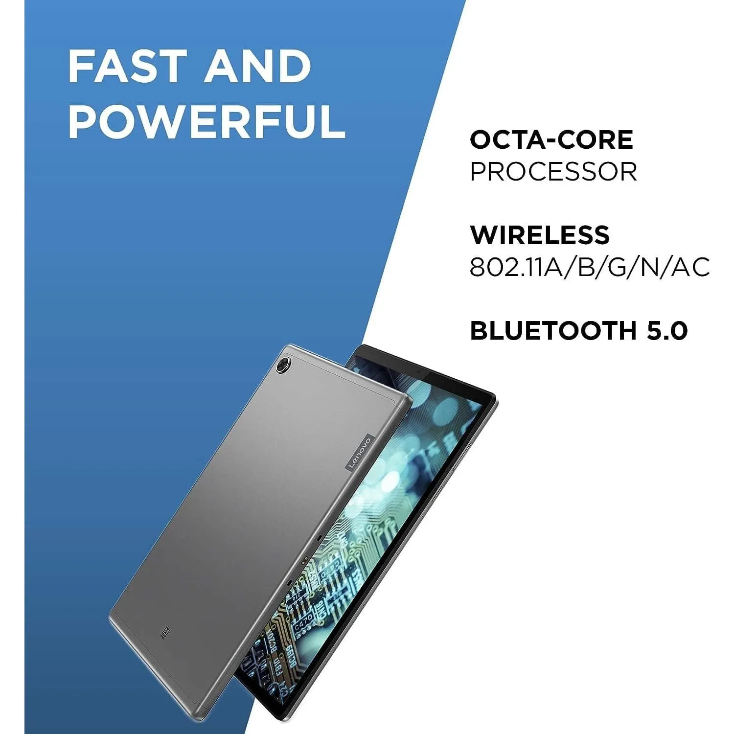 Lenovo Tab M10 Plus 10.3" FHD Tablet - Octa-Core 2.3GHz, 2GB RAM, 32GB eMMC, Android Pie, Iron Grey