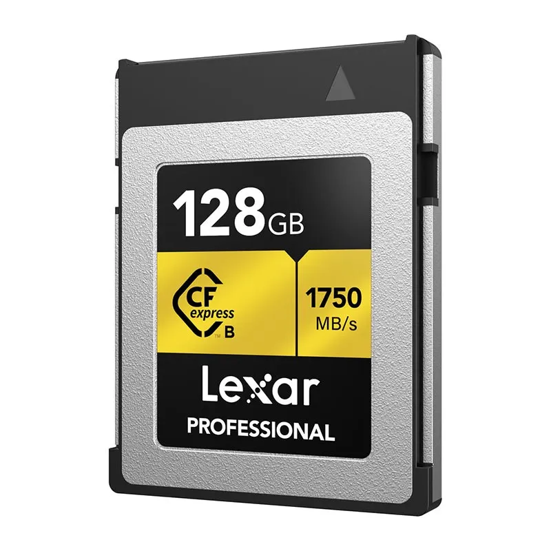 Lexar 128GB Professional CFexpress Type B Card, Gold Series