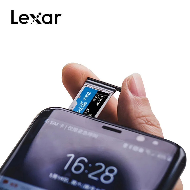 Lexar 95MB/s 512GB micro sd card 16GB 32GB 64GB 128GB 256GB SDXC/SDHC Flash Memory Card micro sd  for Gopro/DJI/Nintendo switch