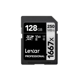 Lexar LSD128CB1667 Professional 1667x UHS-II SDXC 128GB Memory Card