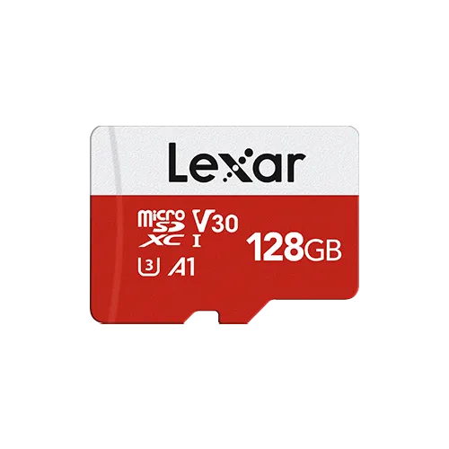 Lexar microSDXC Card C10 UHS-I A1 V30 U3 128GB