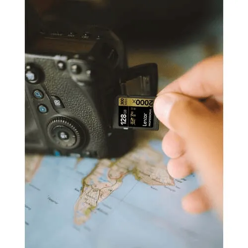 Lexar Pro 128GB 2000x SDXC UHS-II Memory Card