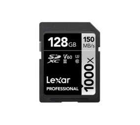 Lexar Professional 1000x SDHC/SDXC UHS-II 128GB Memory Card