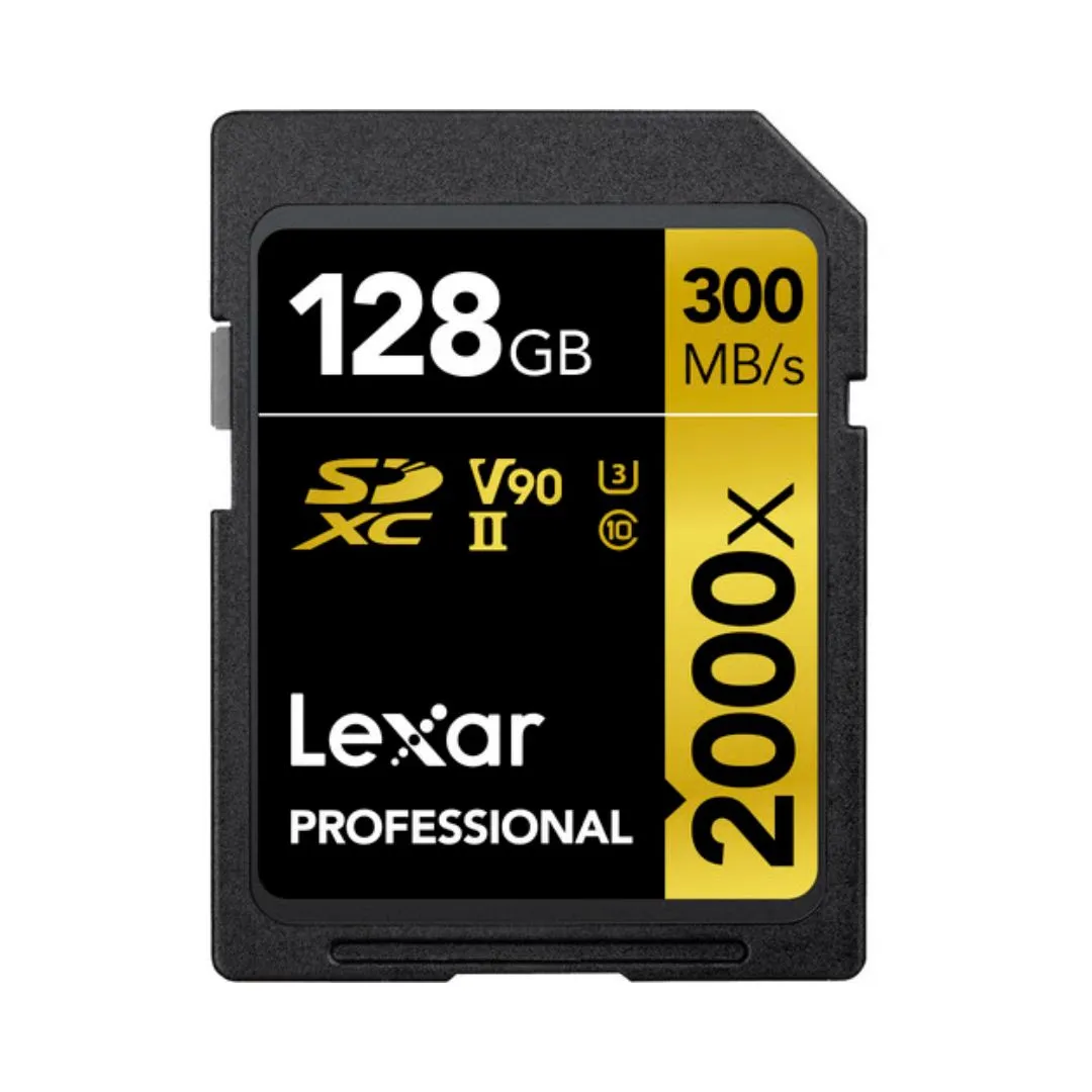 Lexar Professional 2000x UHS-II SDXC V90 SD 記憶咭