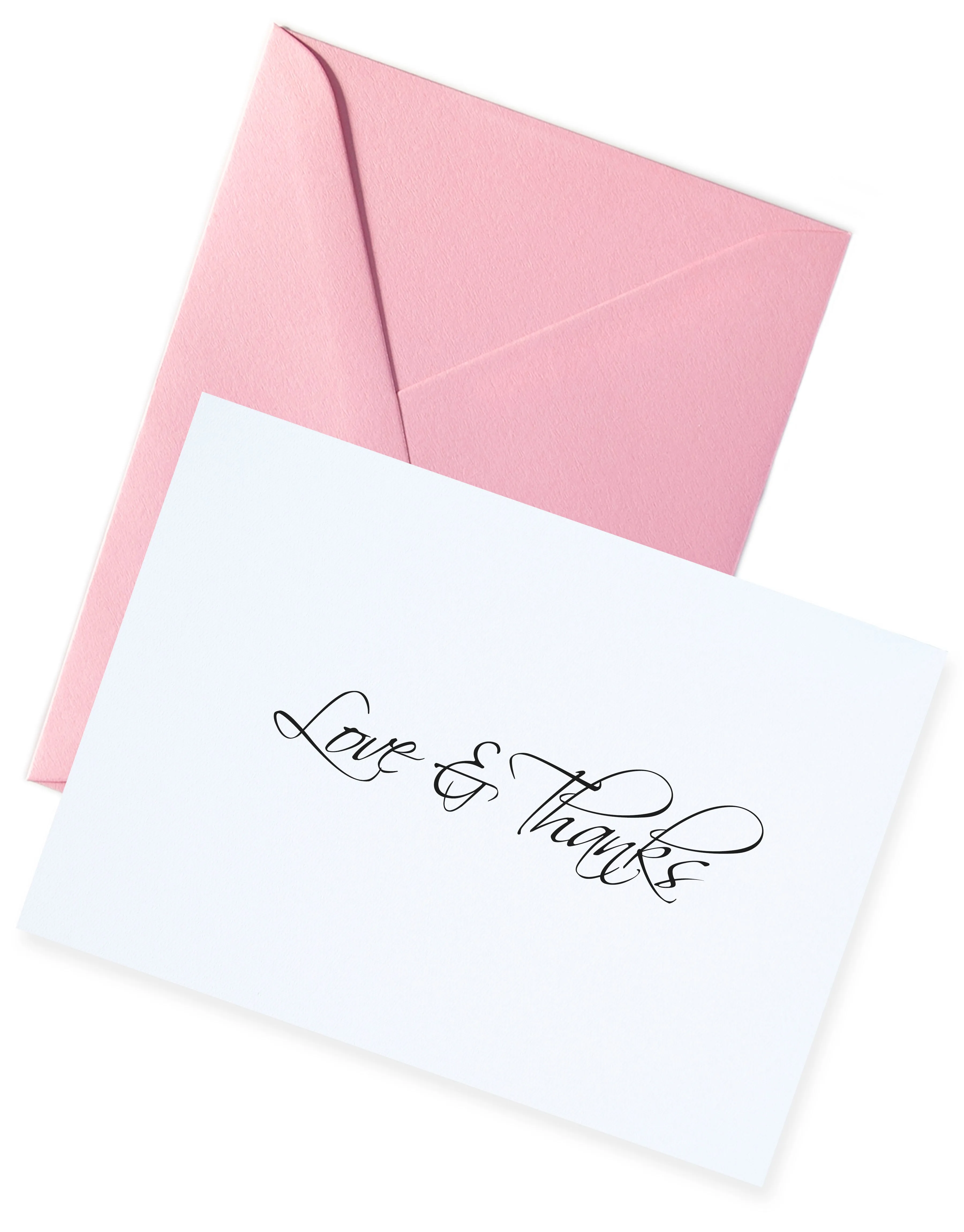 Love & Thanks Card