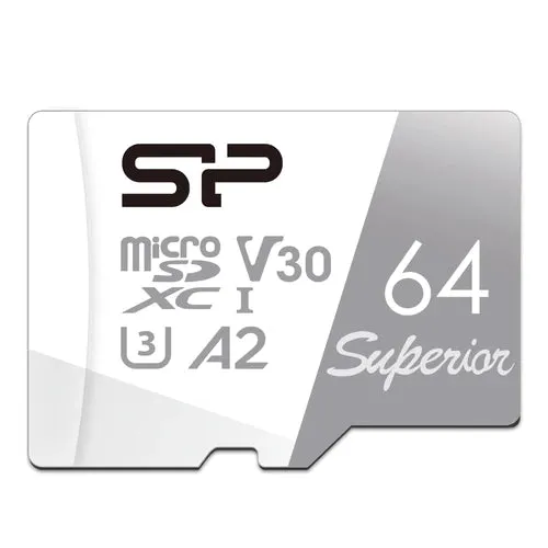MicroSD High Endurance SiliconPower w/microSD to SD adapter