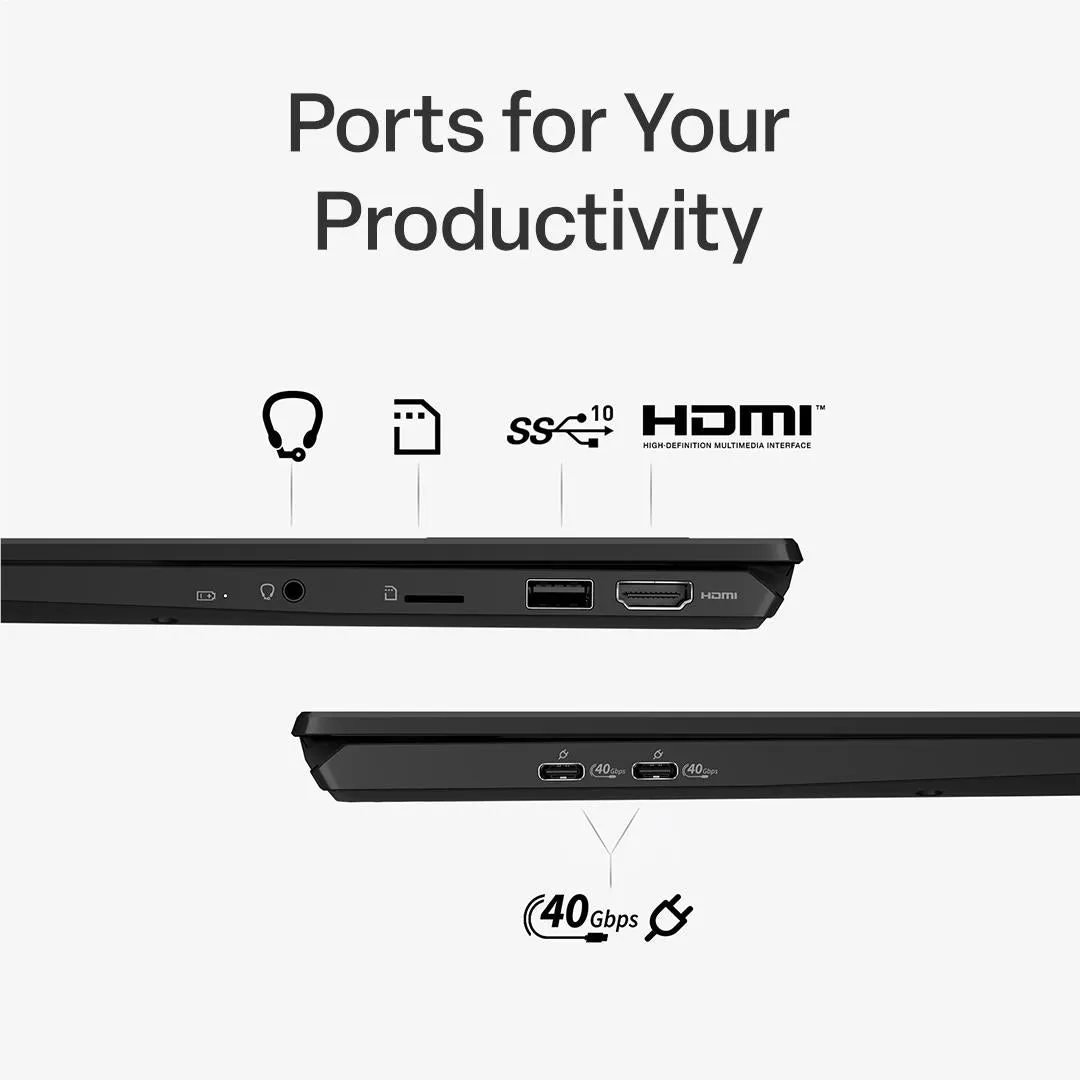MSI Summit A16 AI  16" QHD   2-in-1 Laptop (Ryzen 9) [2TB]