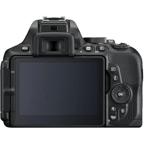 Nikon D5600 24.2MP DSLR Camera  18-55mm VR Lens  Nikon 70-300mm Lens- 64GB |Filters |DSLR Bag |Tripod |Card Reader &amp; Additional Accessories
