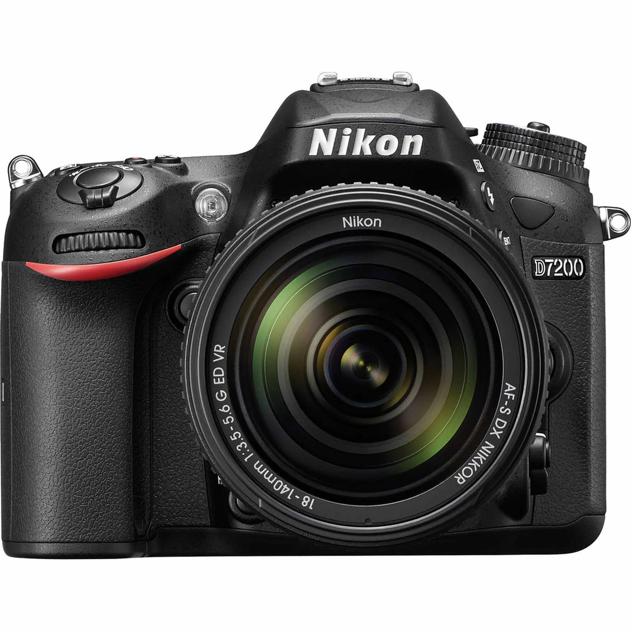 Nikon D7200 Digital Camera with 18-140mm VR Lens (1555)   64GB Card   Bag (Intl)