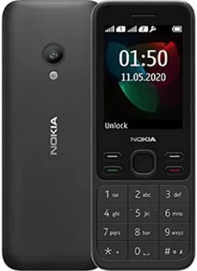 Nokia 150 Dual SIM 4MB RAM 4MB ROM (2.4 Inches) (4G) - (Black)