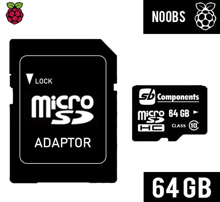 NOOBS Pre-loaded MicroSD Card