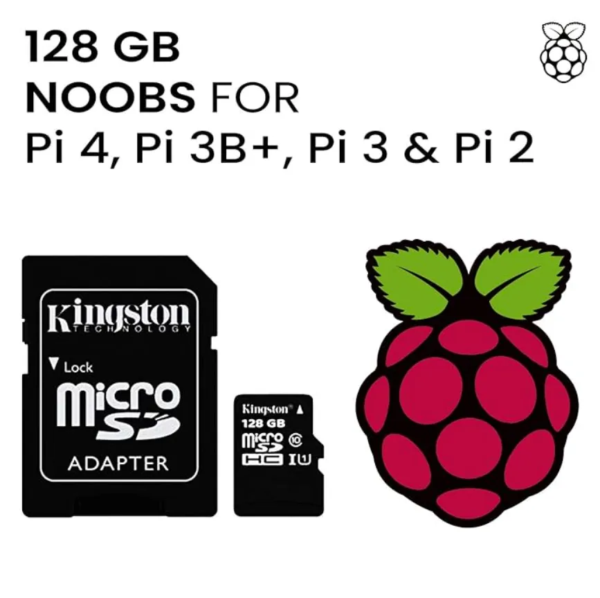 NOOBS Pre-loaded MicroSD Card
