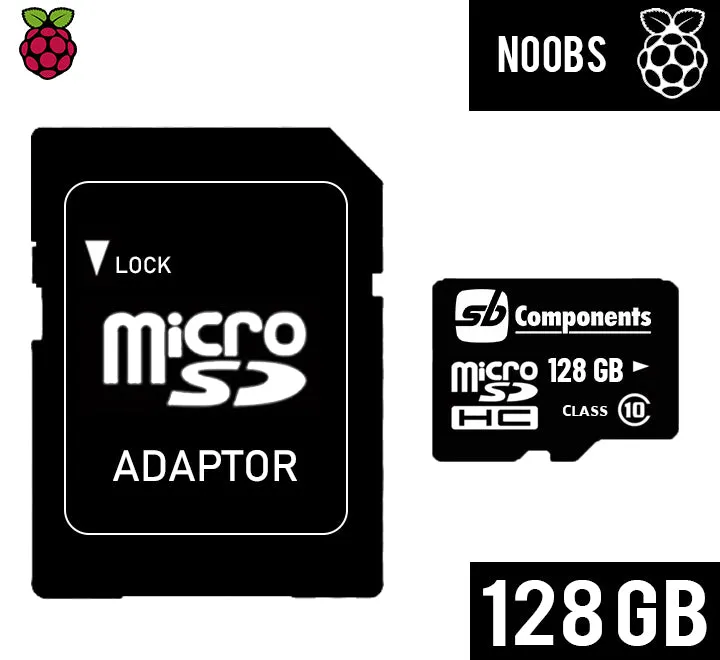 NOOBS Pre-loaded MicroSD Card