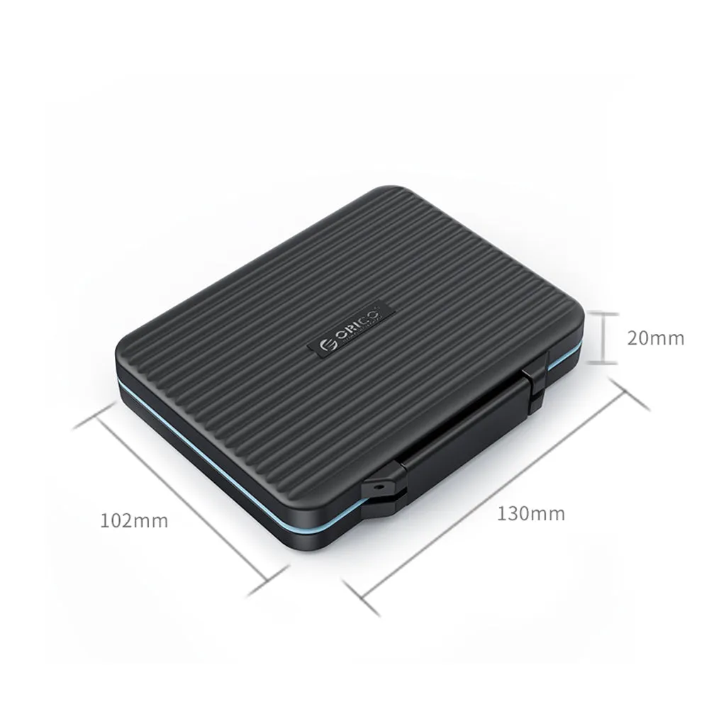 ORICO External Hard Drive Memory Card Organizer Storage Bag for 2.5 HDD, SSD,  CF, SD & TF Card, Memory Storage Device | PHCD
