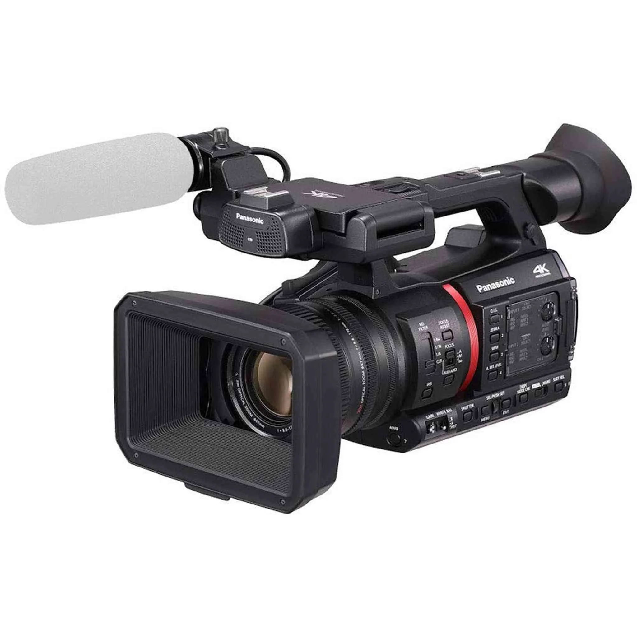 Panasonic AG-CX350 4K Camcorder with 128GB Memory Card - Pro Video Light Bundle