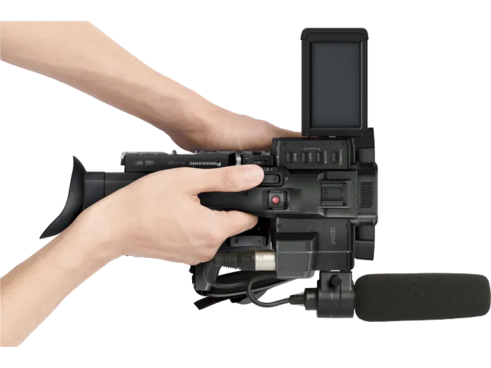 Panasonic HC-X1000 4K Cinema Camcorder   128GB Memory Card   Hard Case   Accessory Bundle