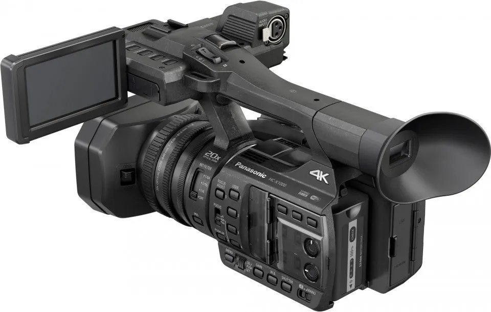 Panasonic HC-X1000 4K Cinema Camcorder   128GB Memory Card   Hard Case   Accessory Bundle