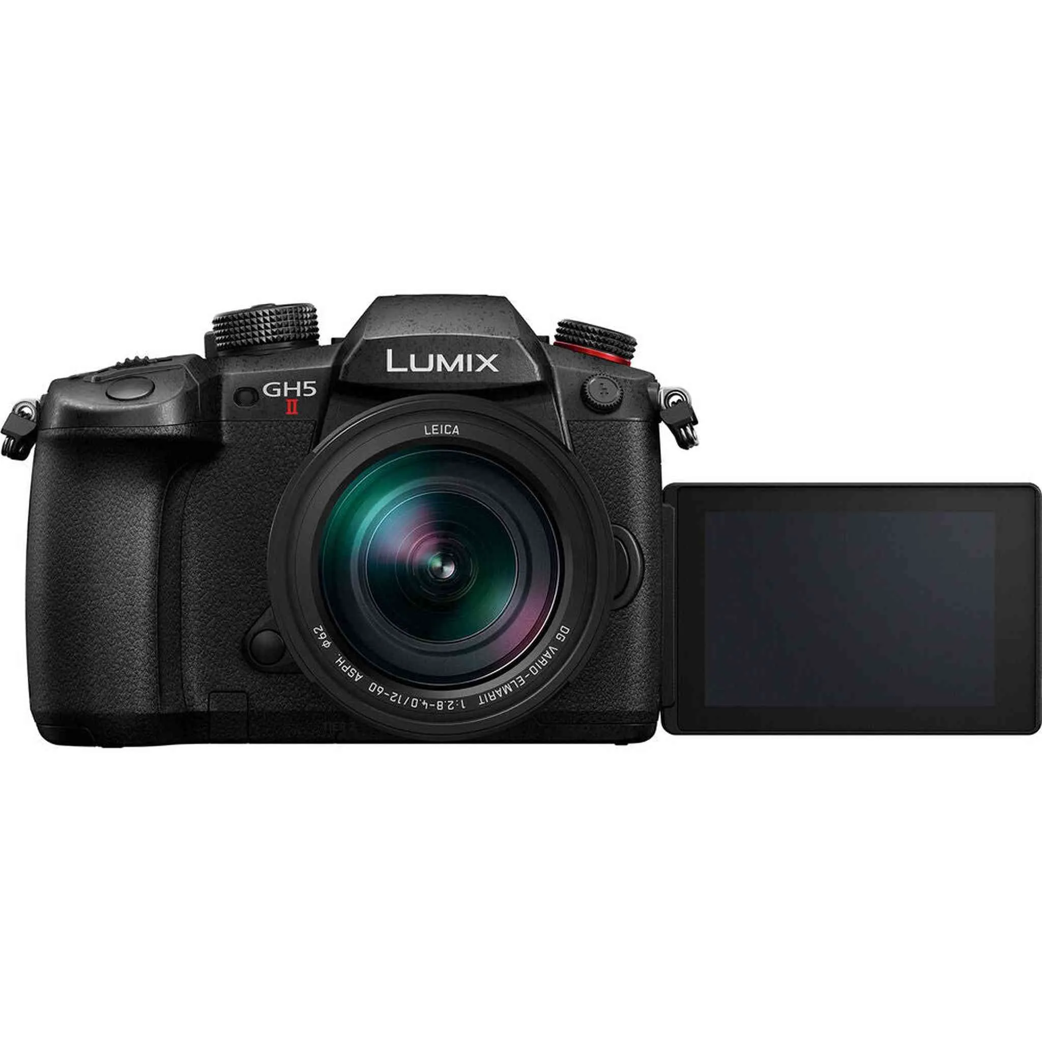 Panasonic Lumix GH5 II Mirrorless Camera W/ 12-60mm Lens   2 x 64GB Card   More
