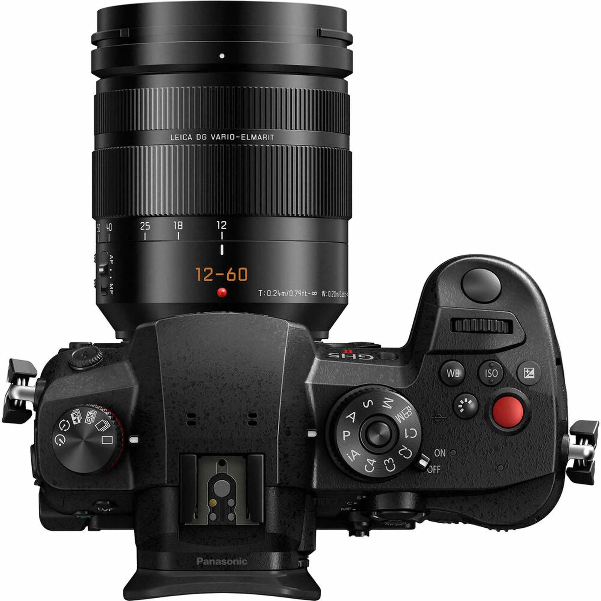 Panasonic Lumix GH5 II Mirrorless Camera W/ 12-60mm Lens   2 x 64GB Card   More