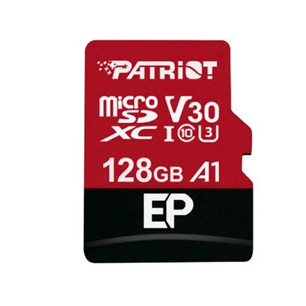 Patriot EP V30 A1 128GB Micro SDXC Card   Adapter
