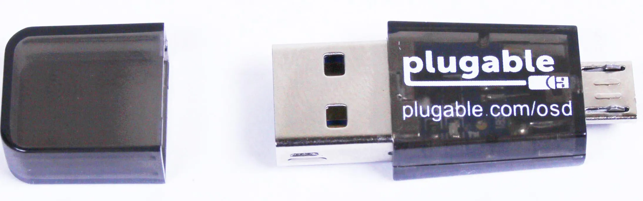 Plugable USB 2.0 MicroSD Card Reader for Phone, Laptop, and Tablet
