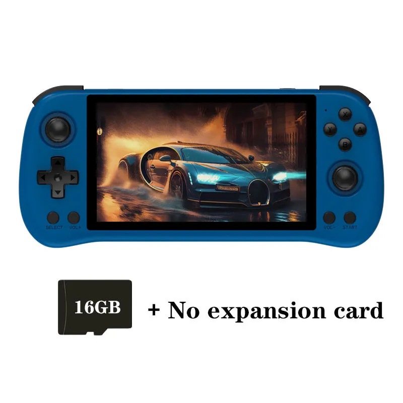 POWKIDDY X55 5.5 INCH 1280*720 IPS Screen RK3566 Handheld Game Console Open-Source Retro Console Children's gifts