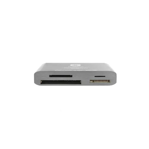 PRO USB 3.0 MULTI CARD READER - SILVER (8342)
