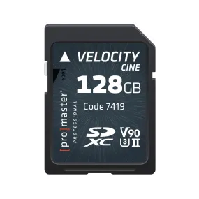 ProMaster Velocity Cine 2000x SDXC - 128GB
