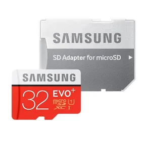 Samsung 32GB microSD EVO  FHD Memory Card with adaptor